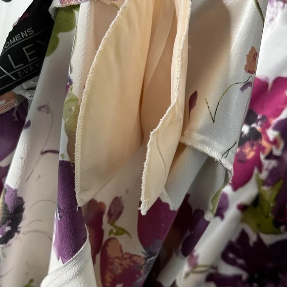 Alex Evenings Women's 1X Vintage Floral 2 Piece Blazer Cami Set NWOT Condition - Picture 15 of 16